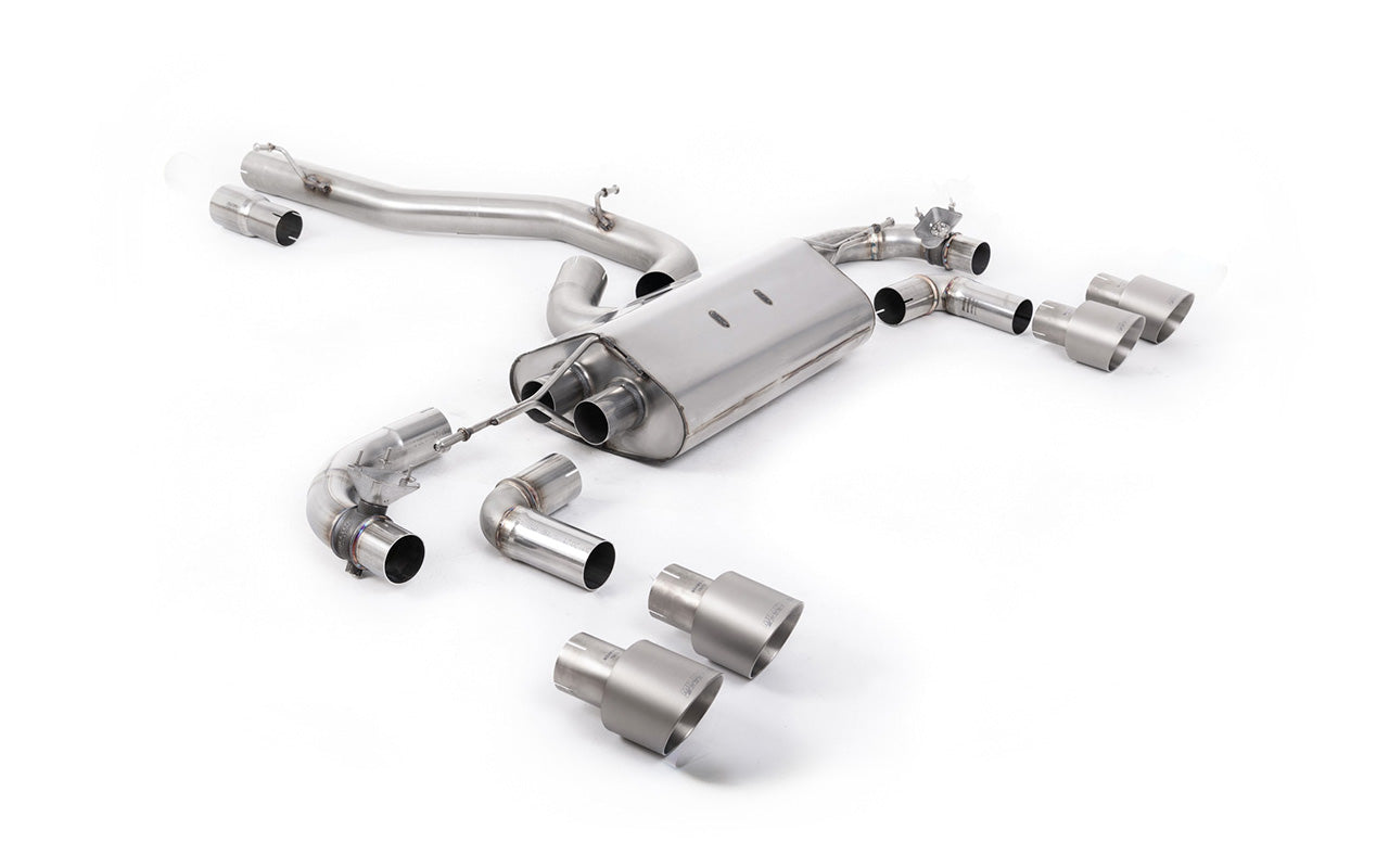 VW Golf R Mk7.5 - 80mm / 3.15 inch Valved Non Resonated Race System