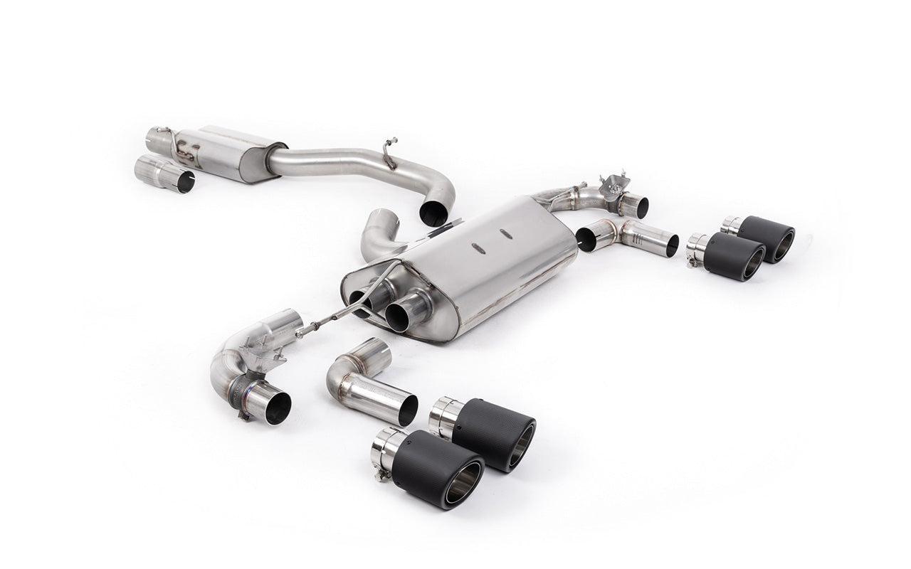VW Golf R Mk7.5 - 80mm / 3.15 inch Valved Resonated Race System
