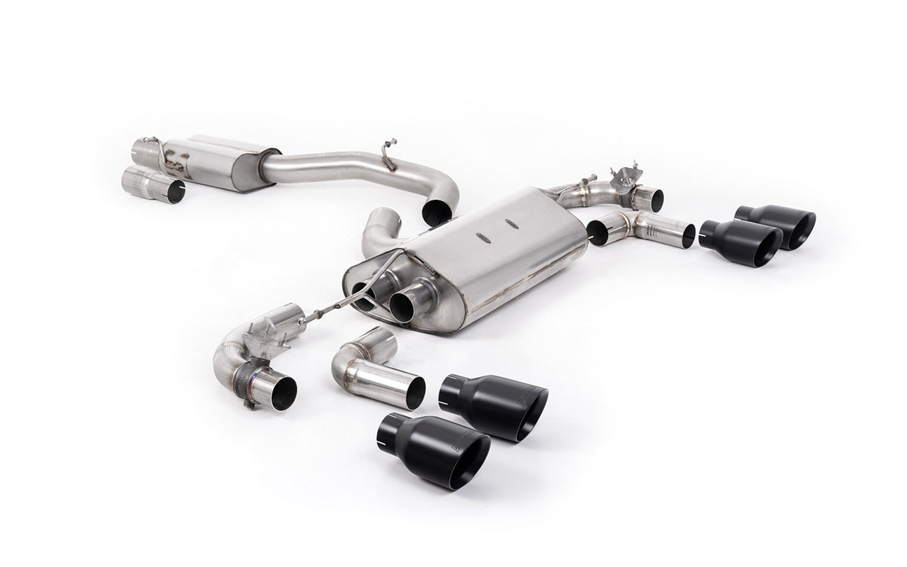 VW Golf R Mk7.5 - 80mm / 3.15 inch Valved Resonated Race System