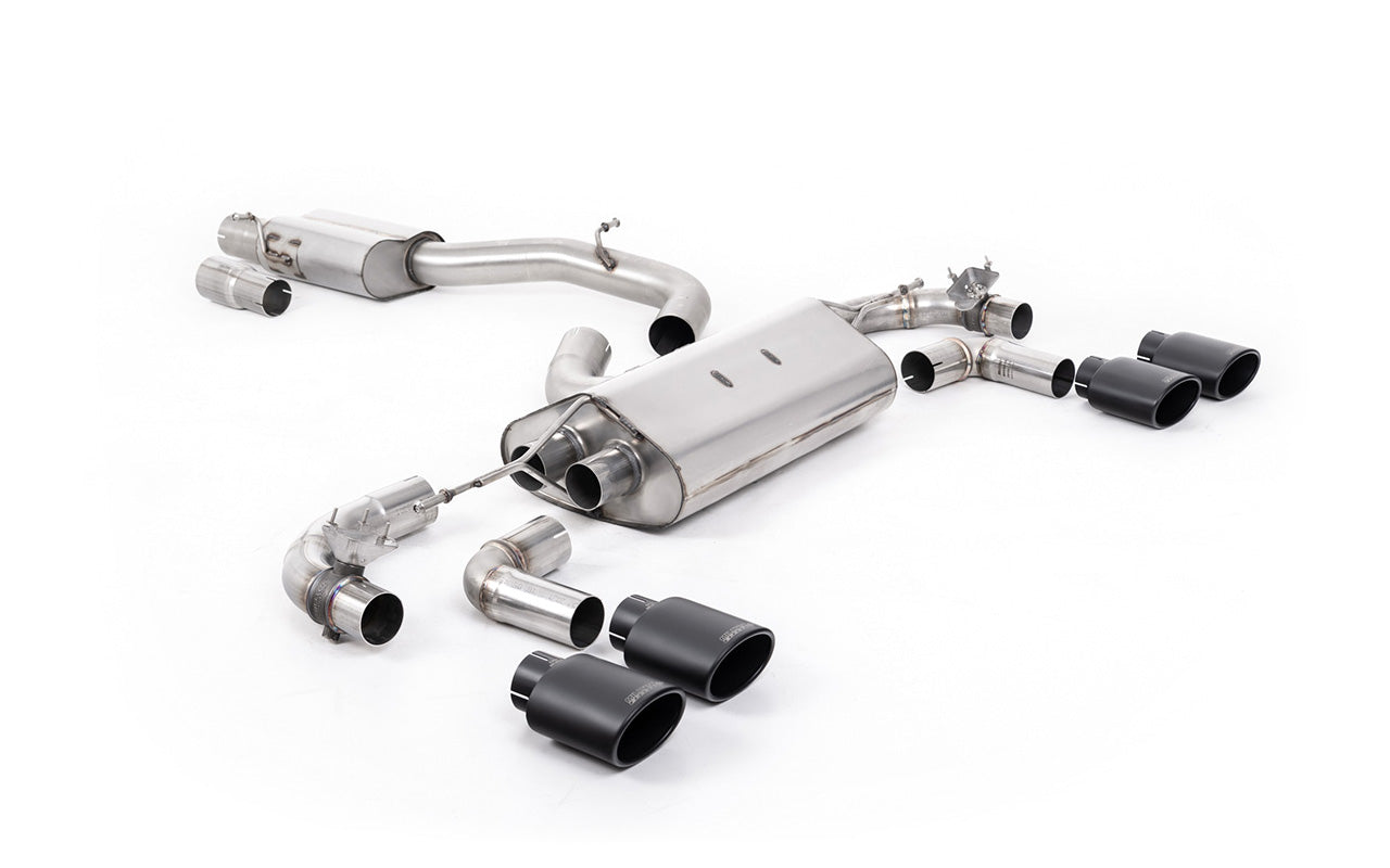 VW Golf R Mk7.5 - 80mm / 3.15 inch Valved Resonated Race System