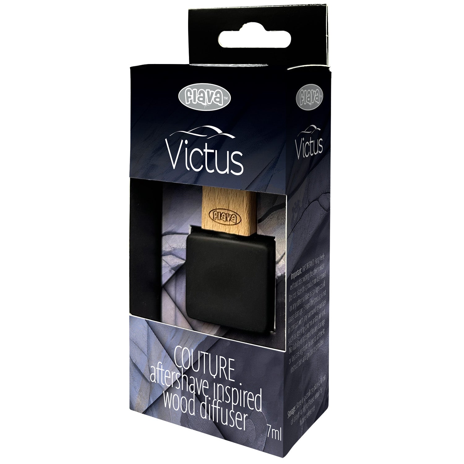 Flava Couture Wood Car Air Freshener - Victus Flava Car Scents
