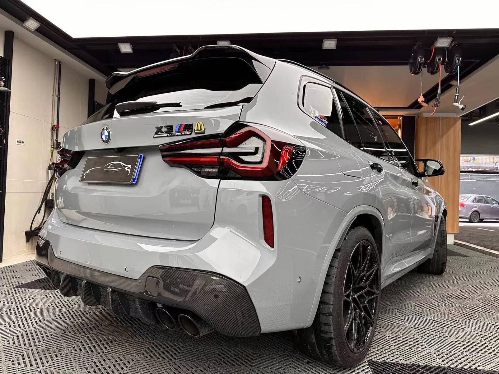 BMW X3M LCI F97 Pre-Preg Carbon Fibre Rear Diffuser by FORM+ (2022+) FORM Industries