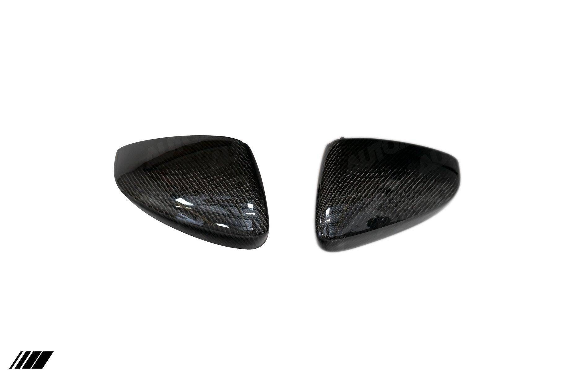 Audi A3, S3 & RS3 8Y Carbon Fibre Wing Mirror Covers by FORM (2020-2024)