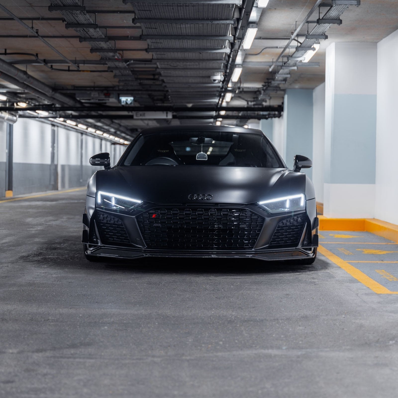 Audi R8 4S Facelift LCI Pre-Preg Carbon Fibre Front Bumper Canards by FORM (2021-2024) FORM Industries