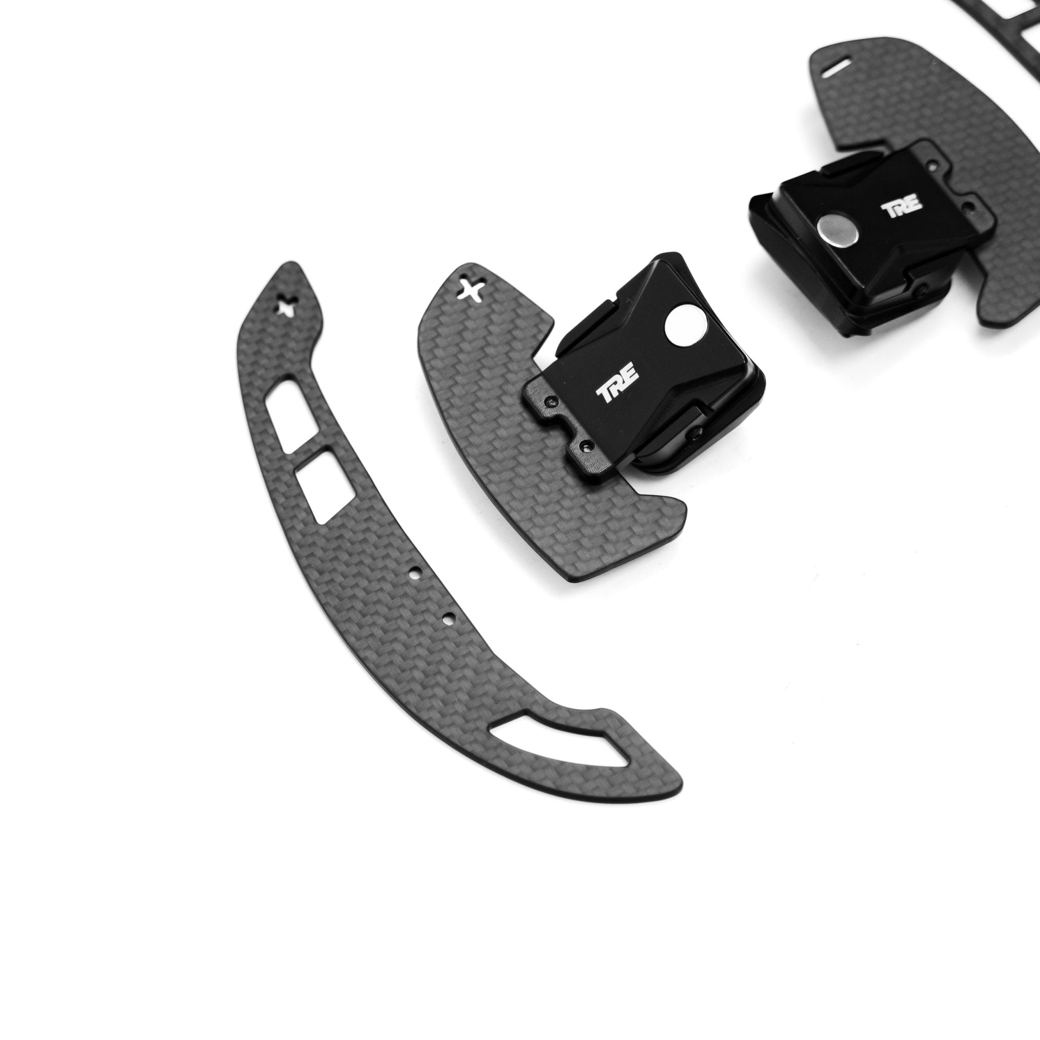 Audi R8 4S Pre-Preg Carbon Fibre Magnetic Shift Paddle Set by FORM FORM Industries