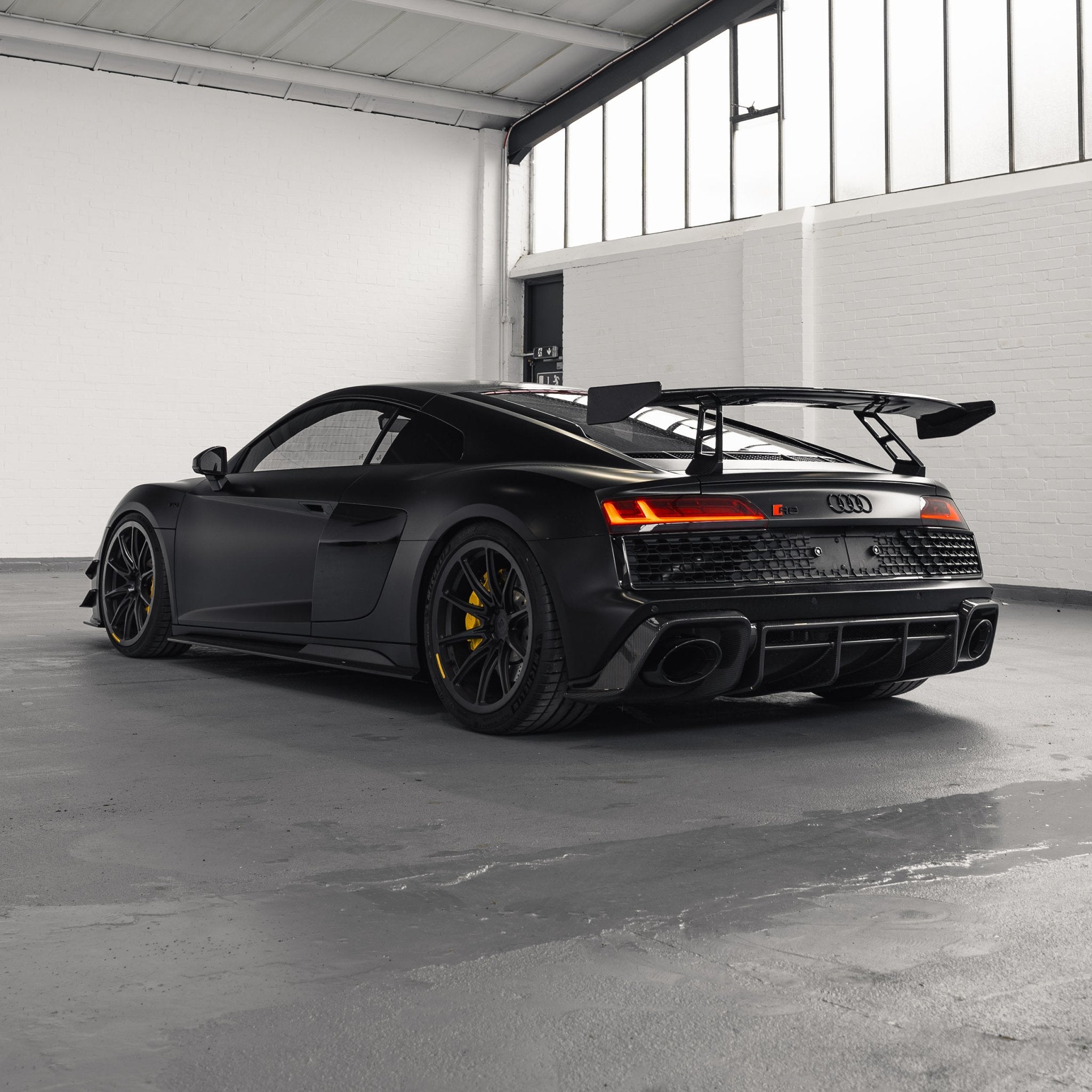 Audi R8 4S Pre-Preg Carbon Fibre Rear Wing by FORM