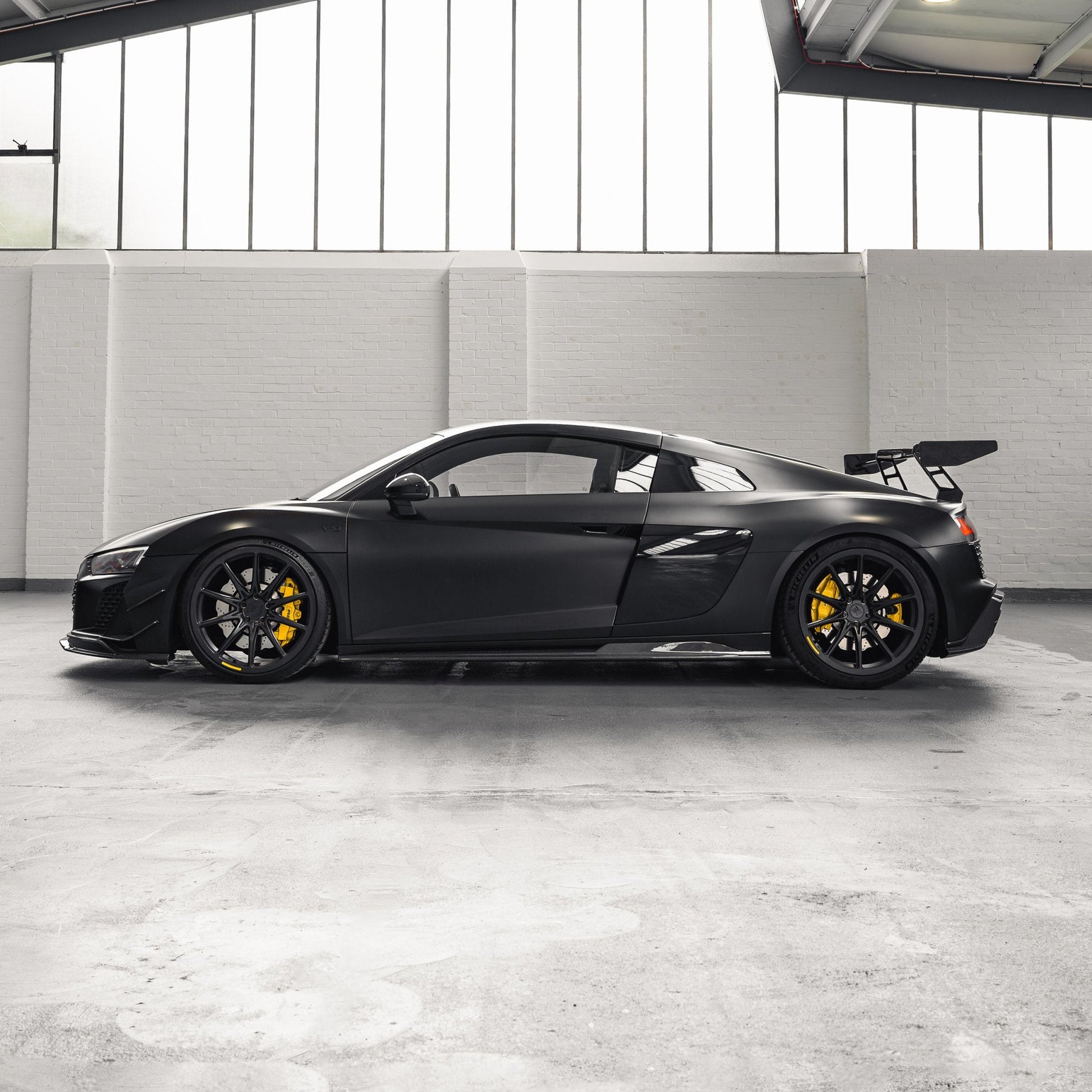 Audi R8 4S Facelift Pre-Preg Carbon Fibre Side Skirts by FORM FORM Industries