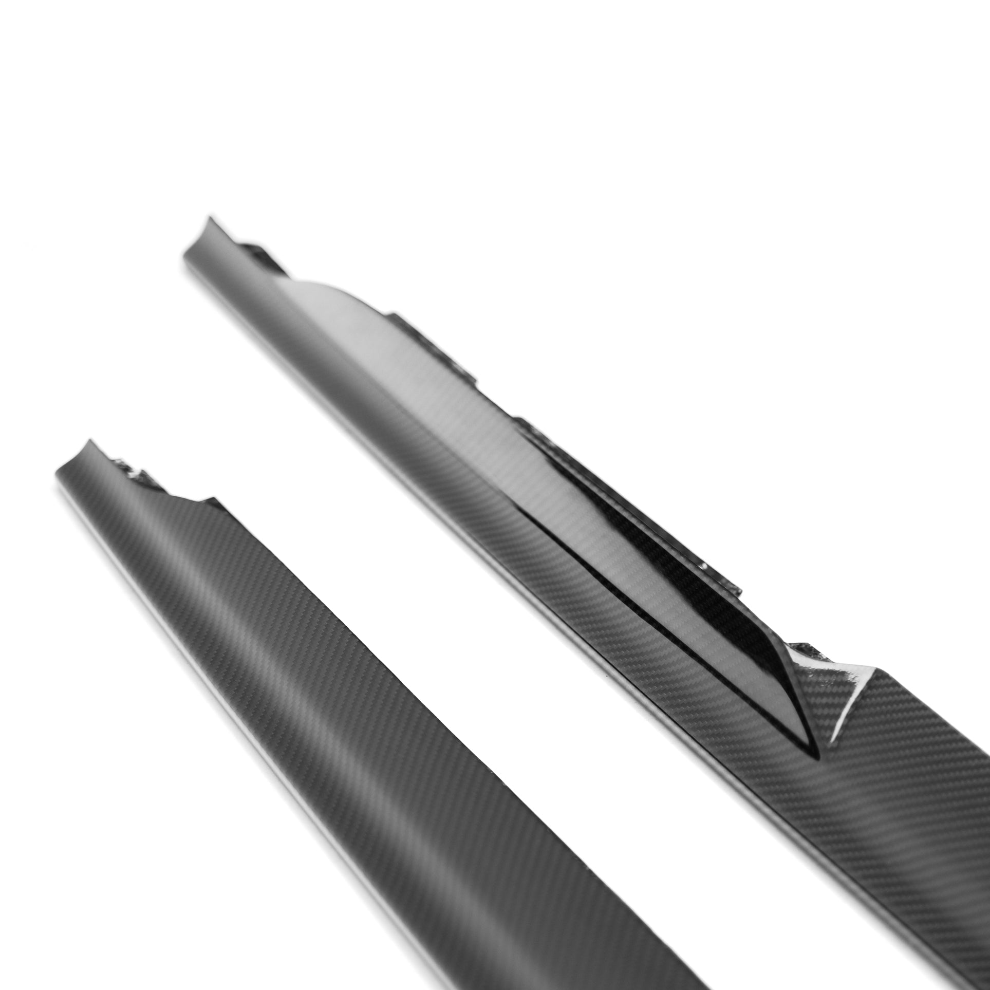 Audi R8 4S Facelift Pre-Preg Carbon Fibre Side Skirts by FORM FORM Industries