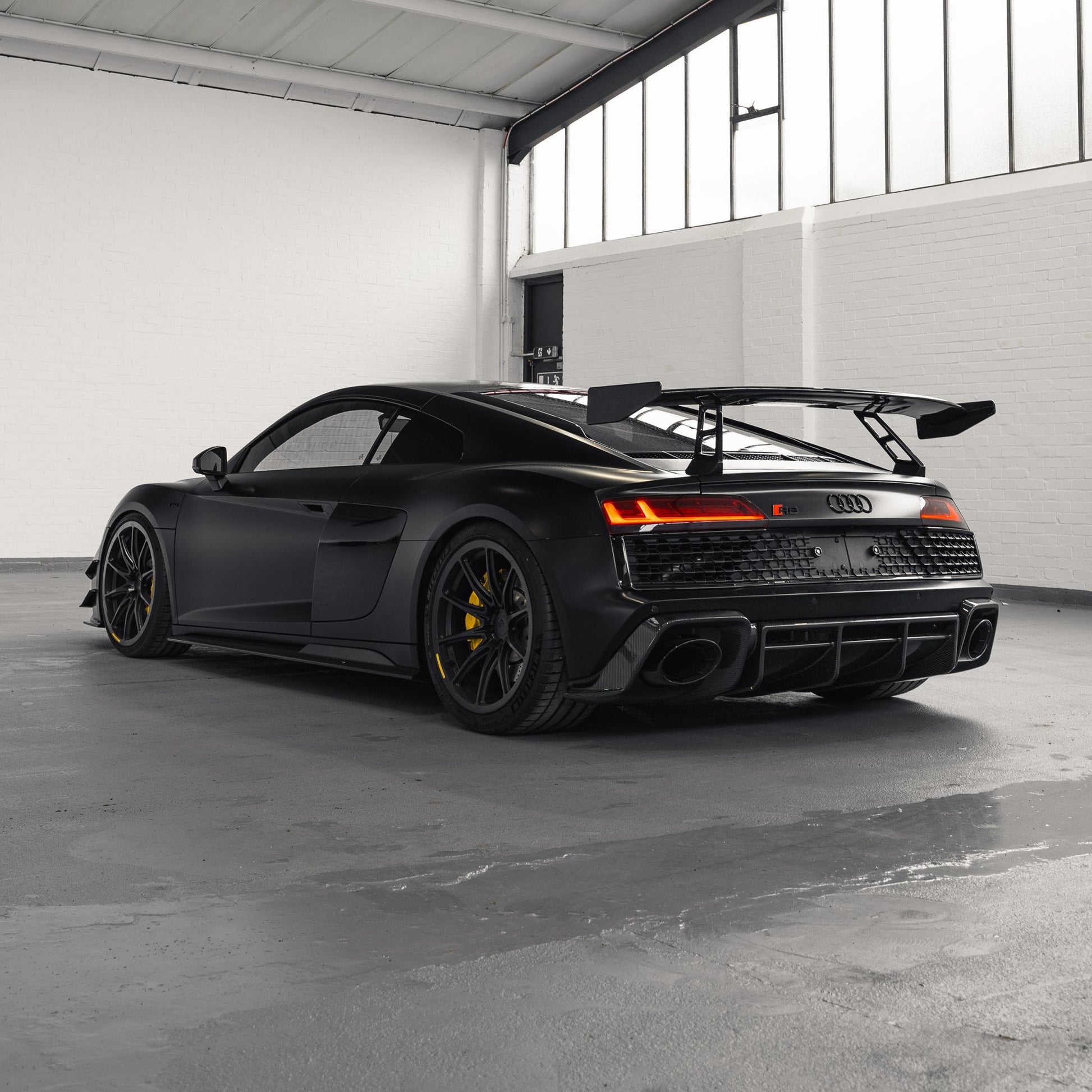 Audi R8 4S Facelift Pre-Preg Carbon Fibre Side Skirts by FORM FORM Industries