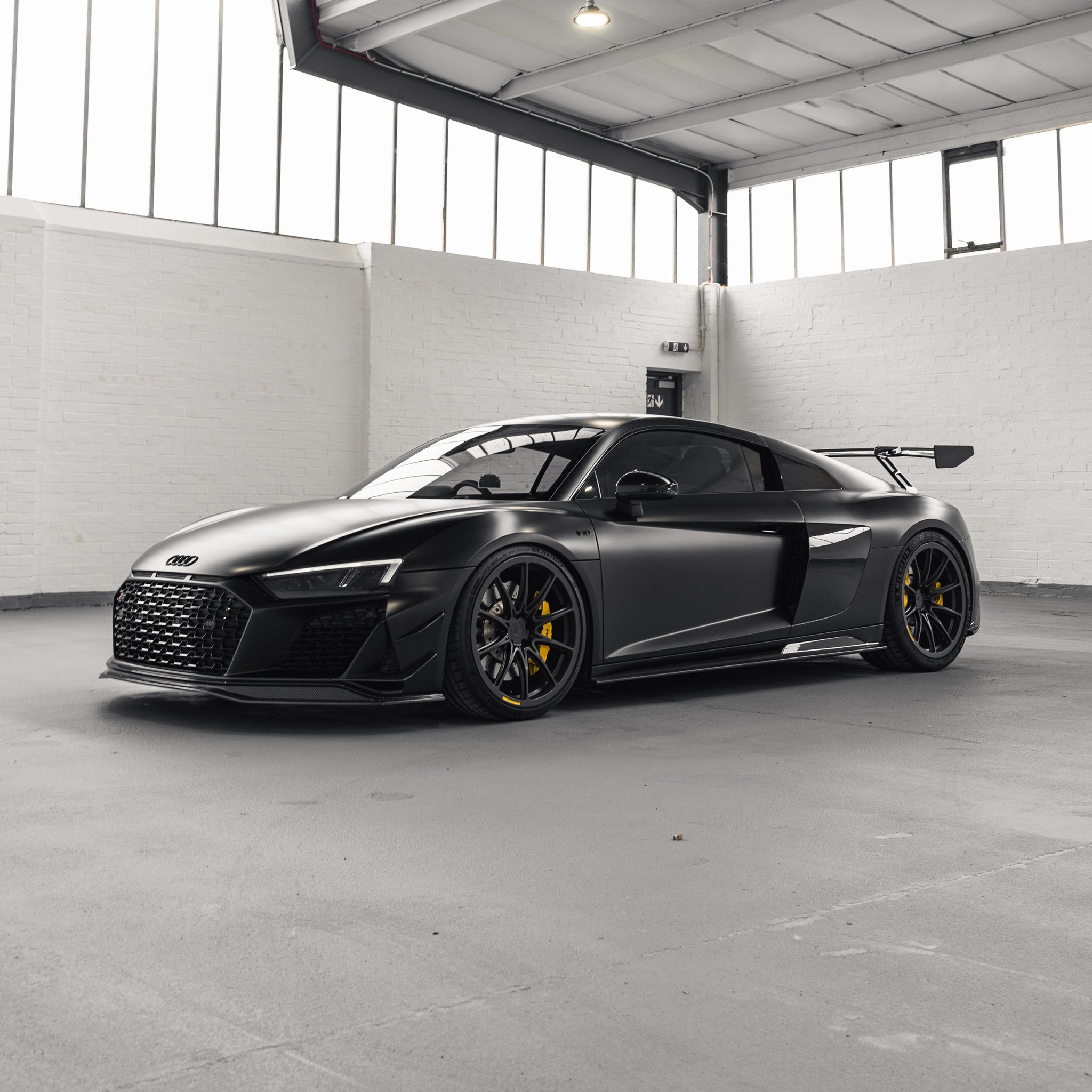 Audi R8 4S Facelift Pre-Preg Carbon Fibre Side Skirts by FORM FORM Industries