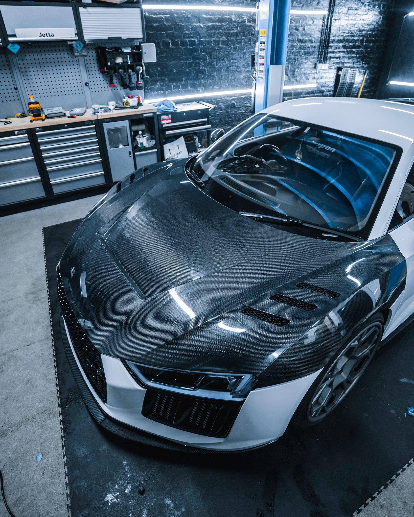 Audi R8 Gen 2 4S Carbon Fibre Competition Front Bonnet FORM Industries