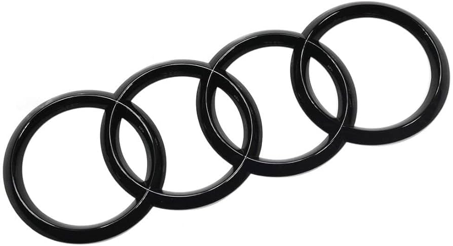 Audi R8 Gen 2 Blackout Badges Front & Rear Set by FORM (2015-2024) FORM Industries