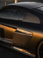 Audi R8 4S Facelift LCI Pre-Preg Carbon Fibre GT Side Garnishes by FORM (2021-2024) FORM Industries