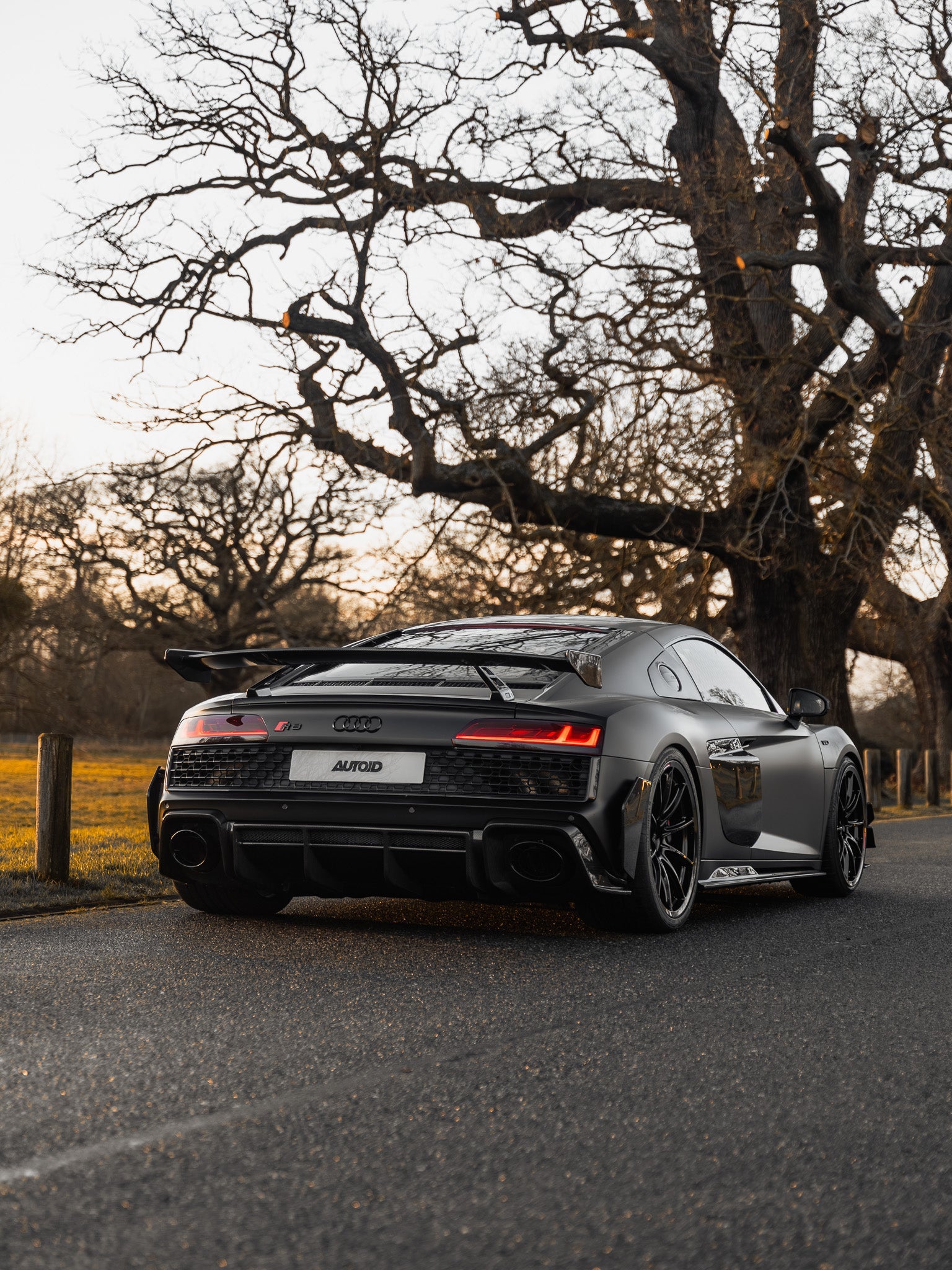 Audi R8 4S Pre-Preg Carbon Fibre Rear Wing by FORM