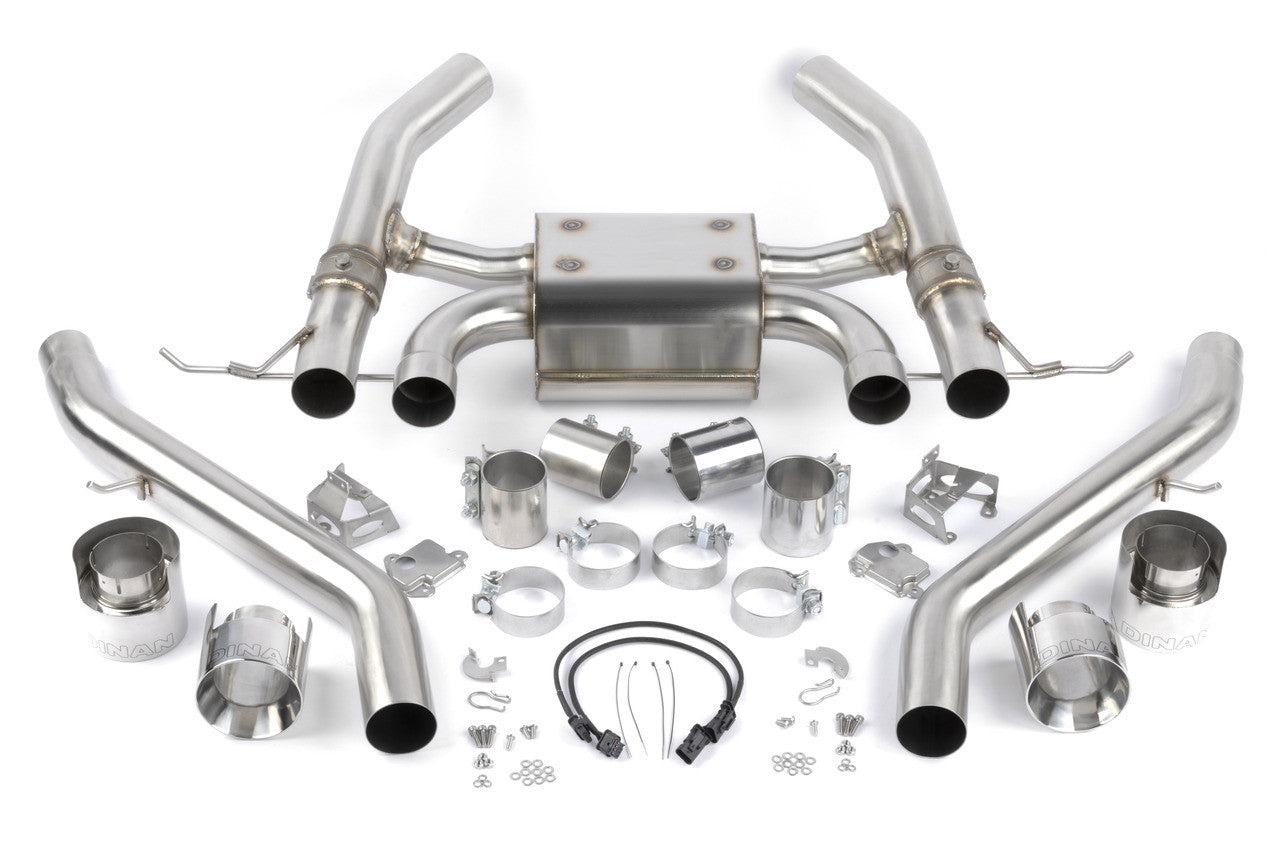 Dinan Valved Axle-Back Exhaust - 2021-2025 BMW M3/M4