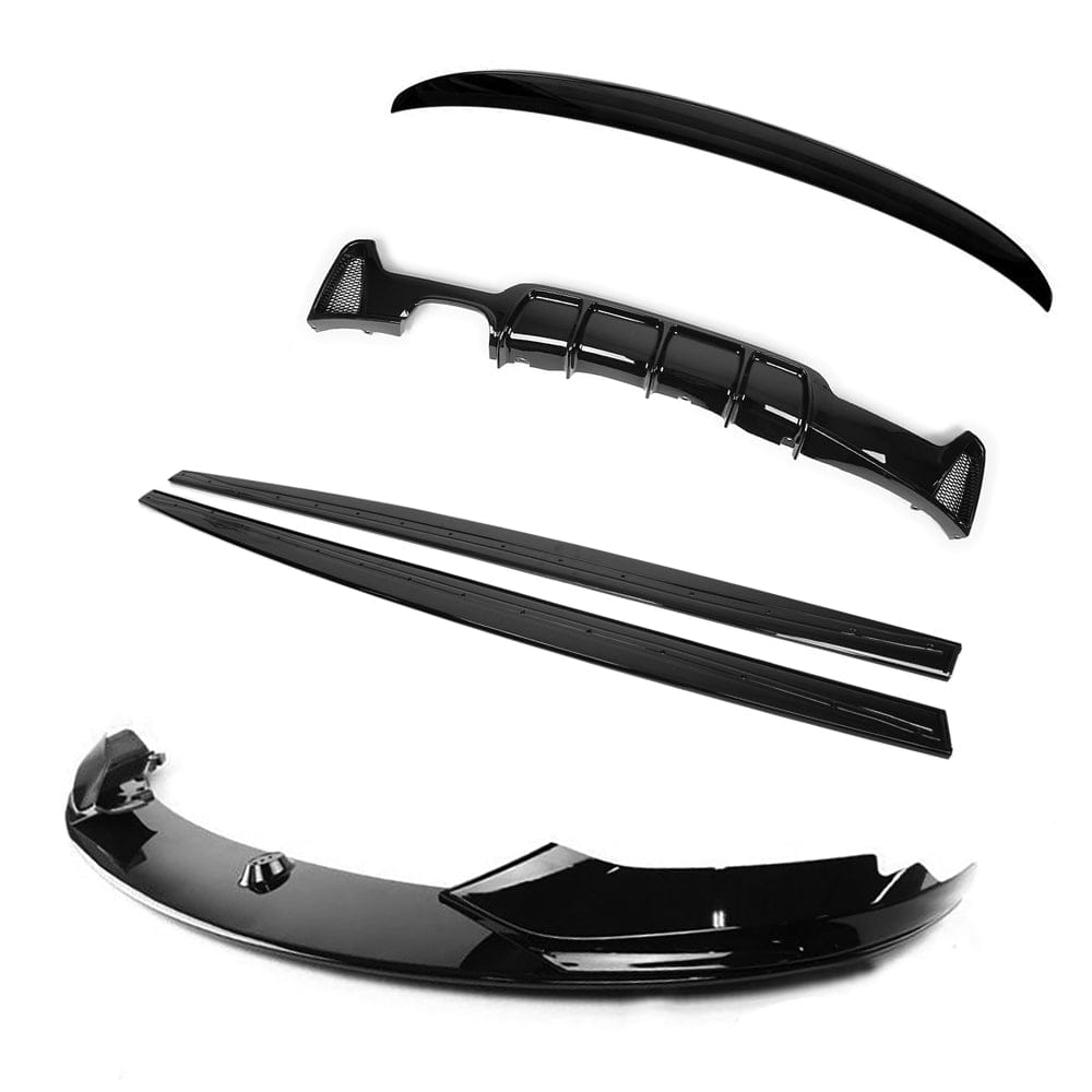 BMW 4 SERIES 2013-2020 F32 GLOSS BLACK FULL KIT (TWIN EXHAUST) - V2