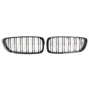 BMW M3 F80 2014-2020 DOUBLE SLAT BLACK GRILLE