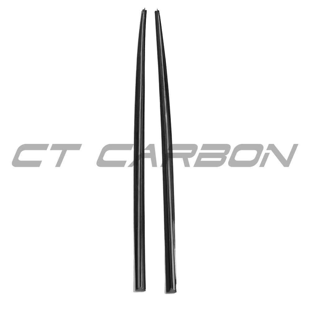 VOLKSWAGEN POLO MK5 2014-2017 GLOSS BLACK SIDE SKIRTS