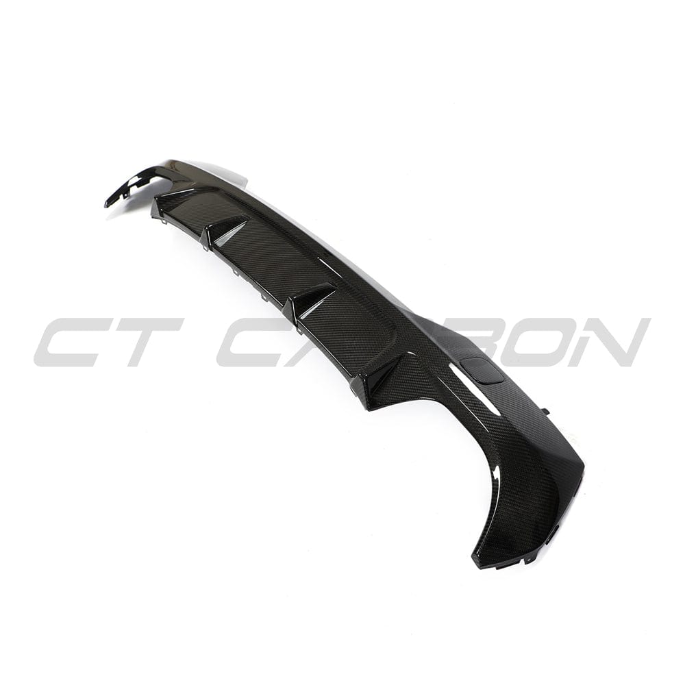 BMW G22/G23 4 SERIES 2020-2024 PRE-LCI CARBON FIBRE DIFFUSER - V1