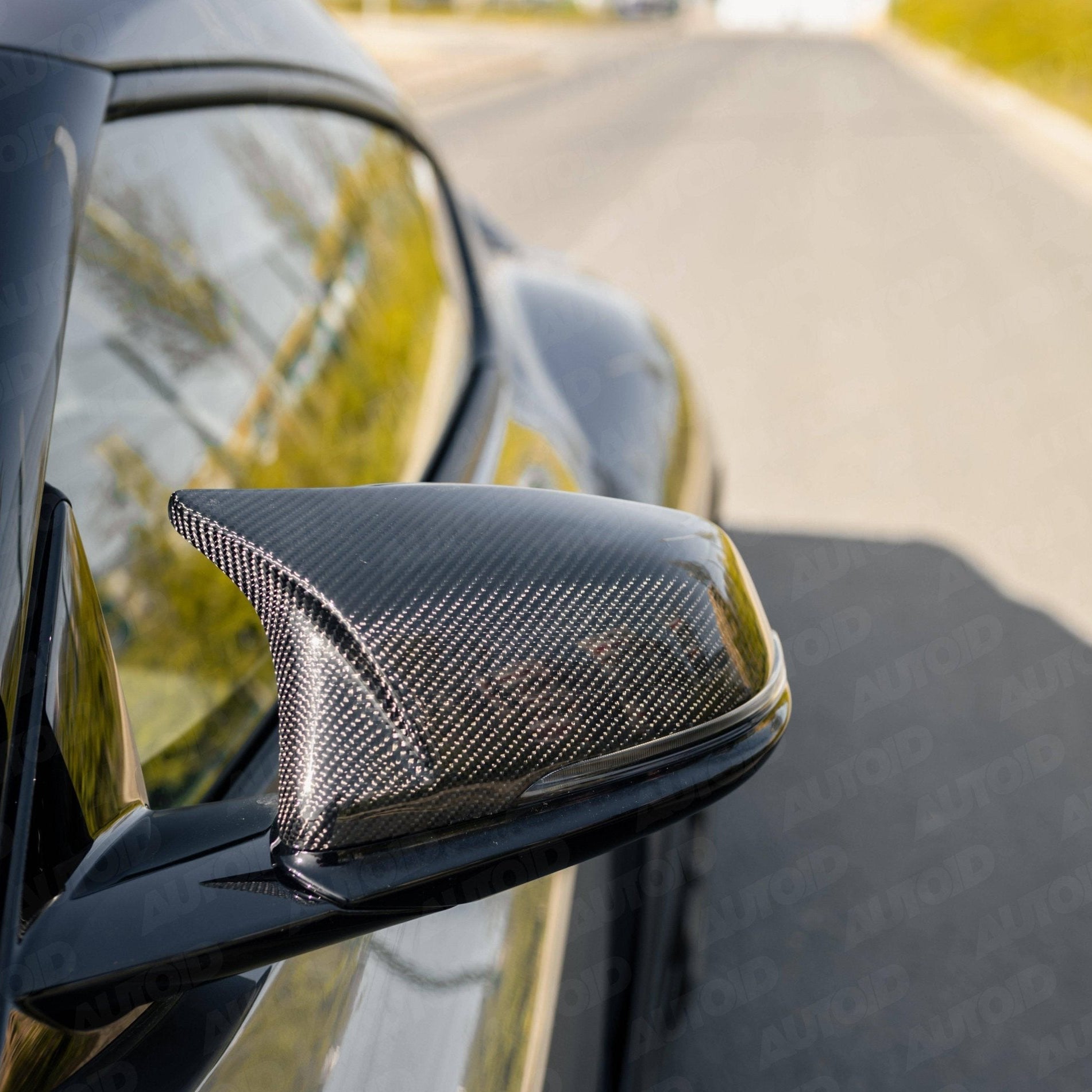 BMW 1 Series F40, 2 Series F44 & Toyota Supra Pre-Preg Carbon Fibre M Style Mirror Covers by FORM (2019+) FORM Industries