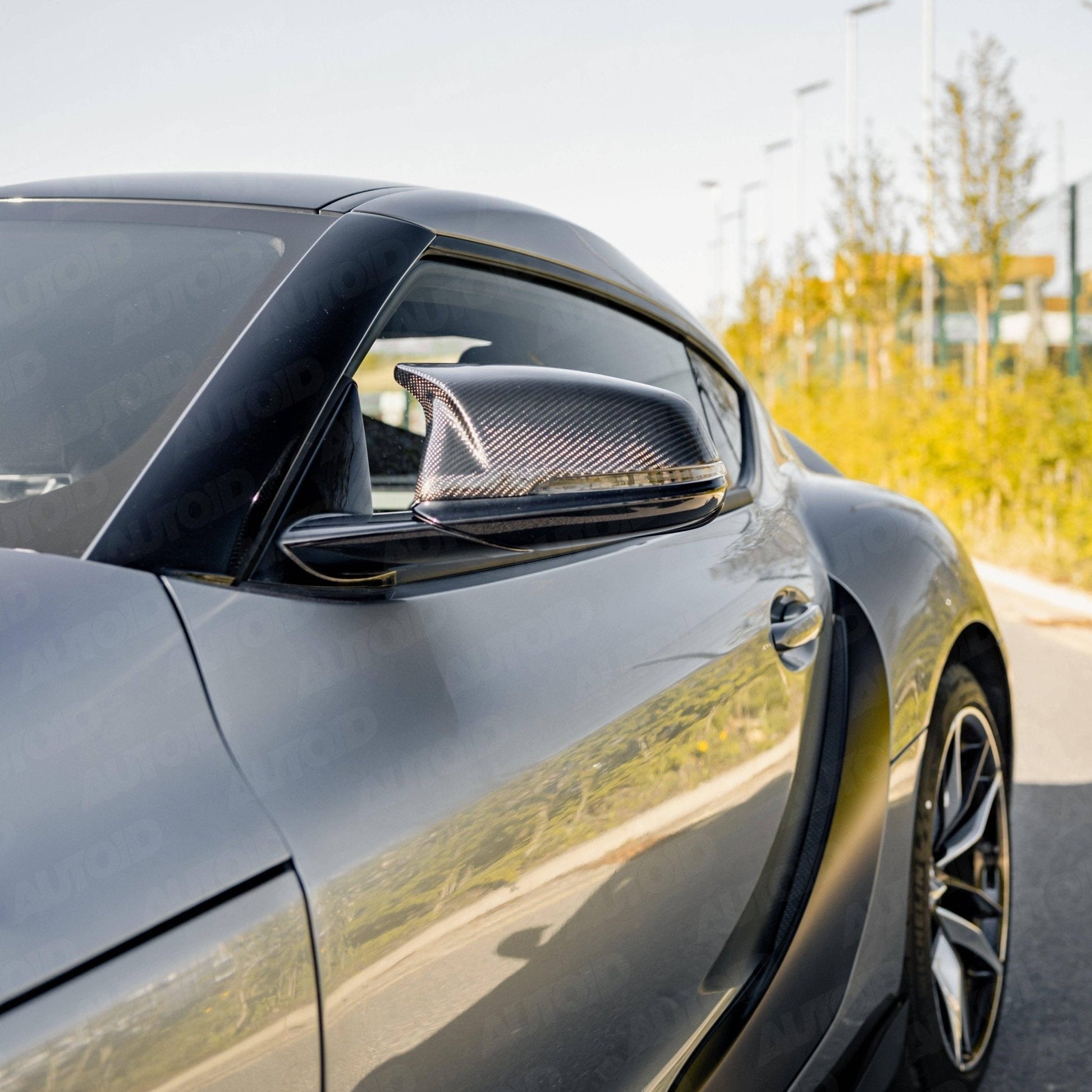 BMW 1 Series F40, 2 Series F44 & Toyota Supra Pre-Preg Carbon Fibre M Style Mirror Covers by FORM (2019+) FORM Industries
