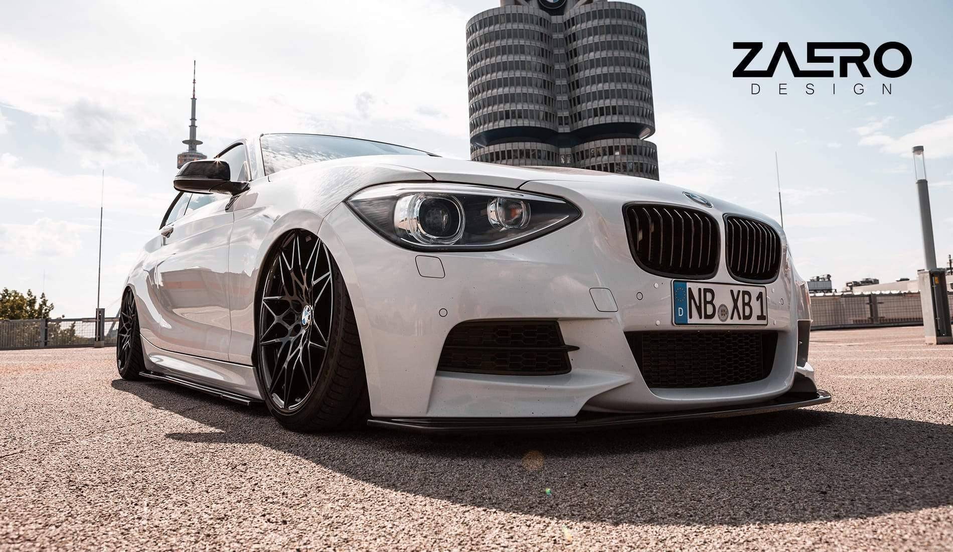 BMW 1 Series & M135i F20 F21 Pre-LCI Gloss Black Body Kit by ZAERO (2011-2015)