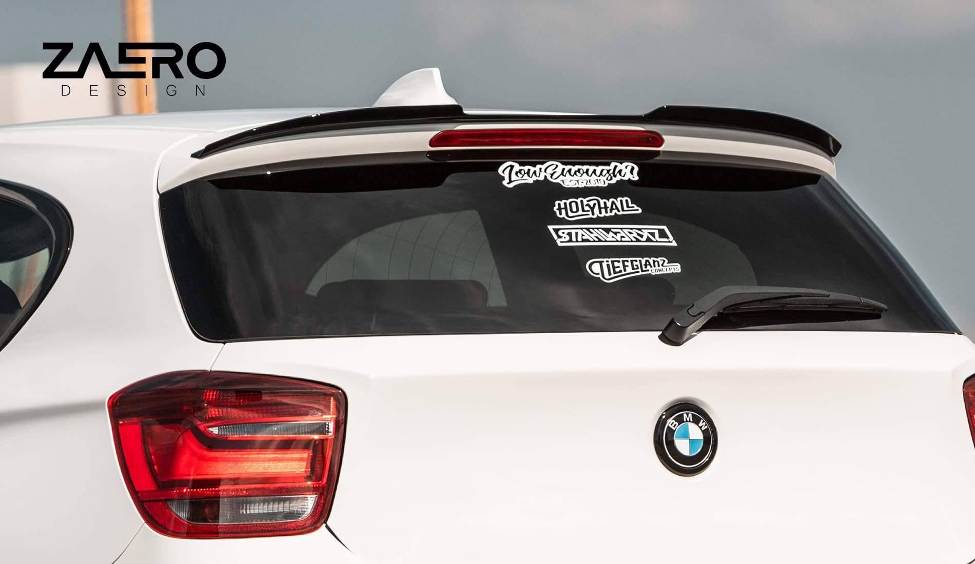 BMW 1 Series & M135i F20 F21 Pre-LCI Gloss Black Body Kit by ZAERO (2011-2015)