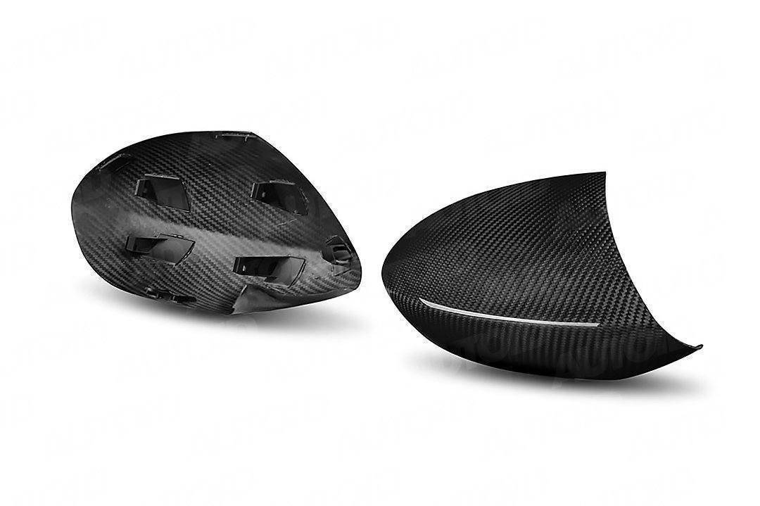 BMW 1M E82 & M3 E92 Pre-preg Carbon Fibre Wing Mirror Covers by FORM (2007-2013) FORM Industries
