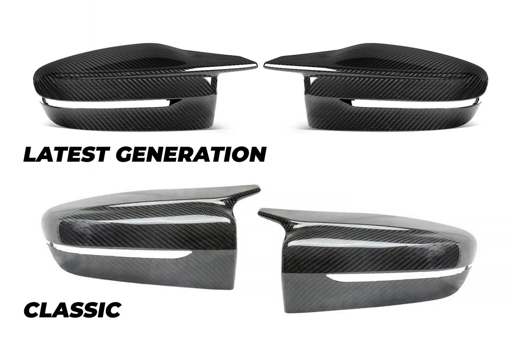 BMW 2 Series 220i G42, 3 Series 330i G20 & 4 Series 440i G22 Pre-preg Carbon Fibre M Style Mirror Covers by FORM (2017+) FORM Industries