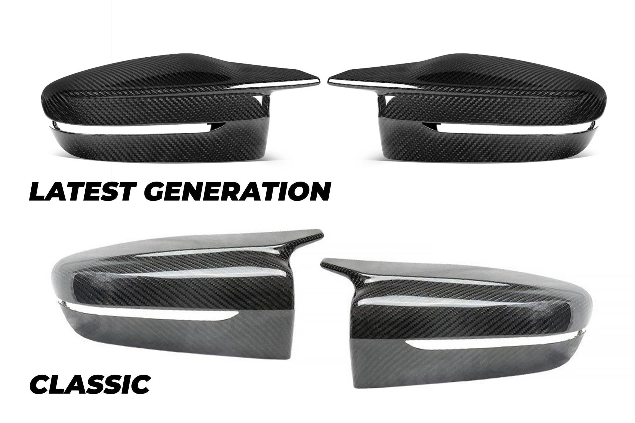 BMW 2 Series 220i G42, 3 Series 330i G20 & 4 Series 440i G22 Pre-preg Carbon Fibre M Style Mirror Covers by FORM (2017+) FORM Industries