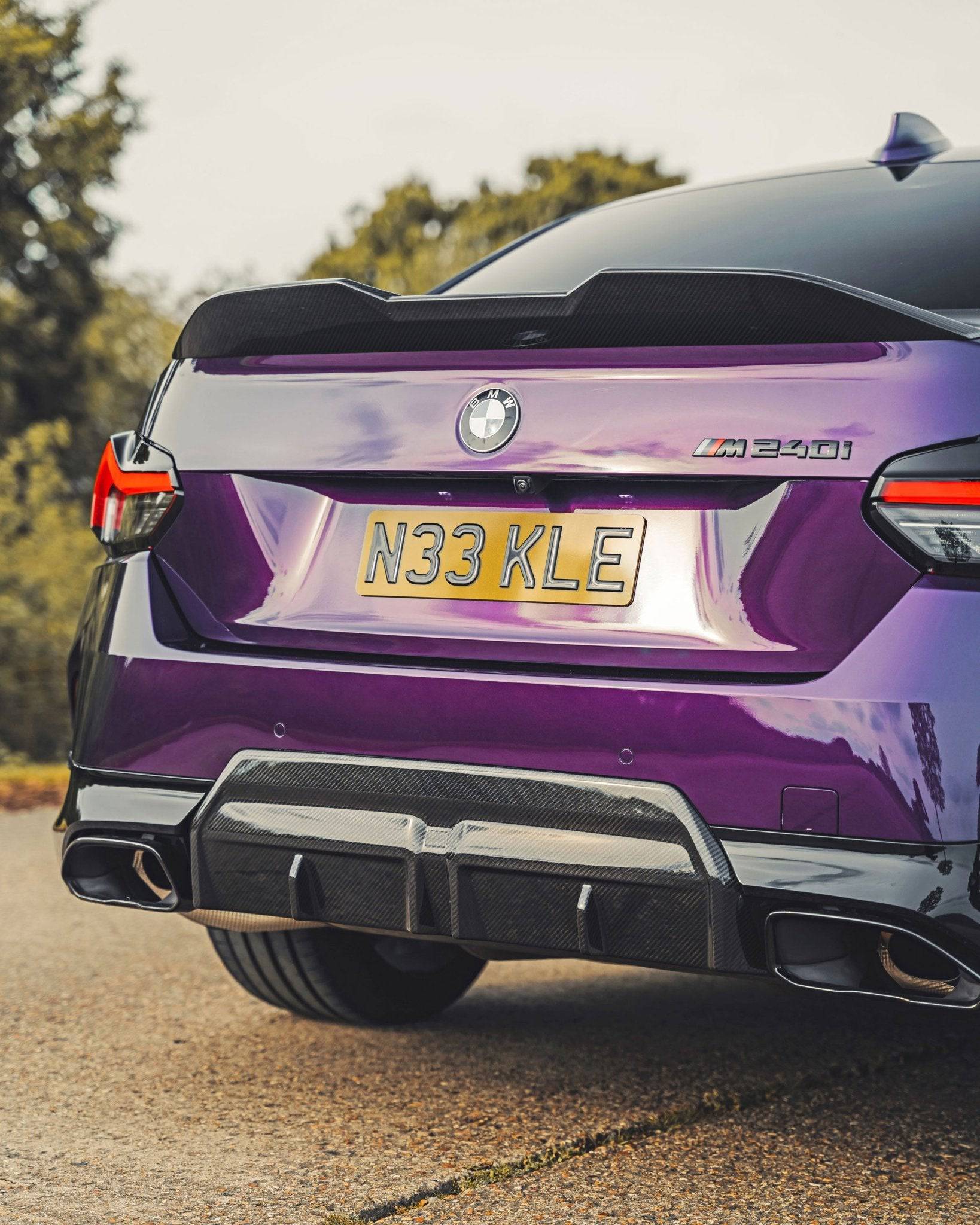 BMW 2 Series 220i & M240i G42 Pre-preg Carbon Fibre Rear Diffuser by FORM (2021+) FORM Industries