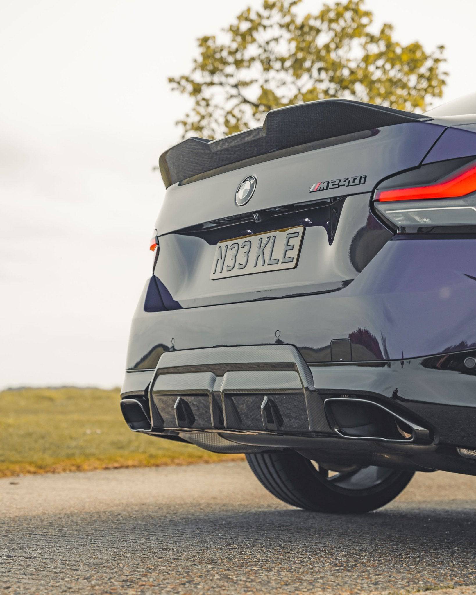 BMW 2 Series 220i & M240i G42 Pre-preg Carbon Fibre Rear Diffuser by FORM (2021+) FORM Industries