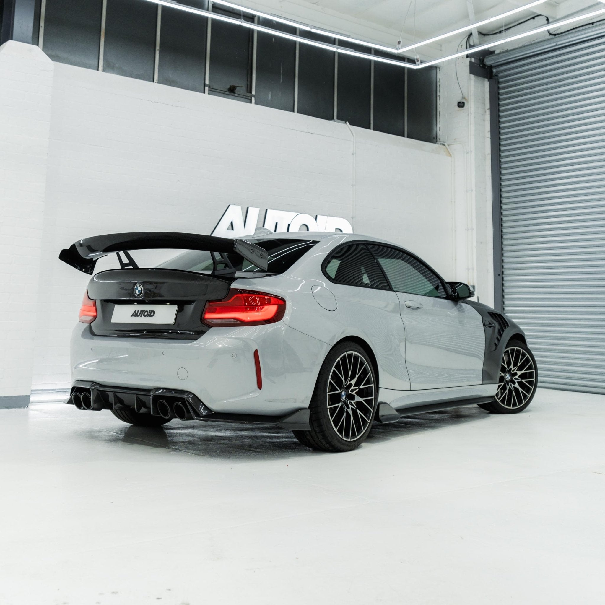 BMW 2 Series F22 & M2 F87 Pre-Preg Carbon Fibre Swan Neck AT-R1 Rear Wing by Adro (2014-2021)