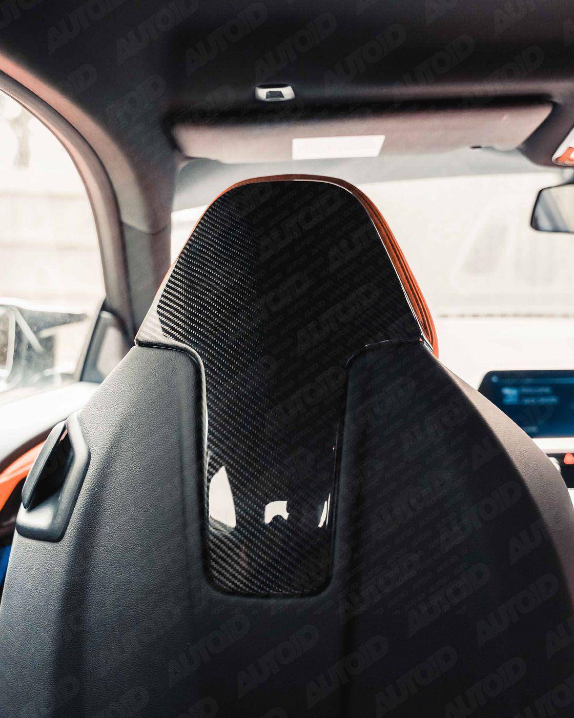 BMW 2 Series G42, M3 G80, M4 G82, M2 G87 Pre-Preg Carbon Fibre Seat Back Cover by FORM (2018+) FORM Industries