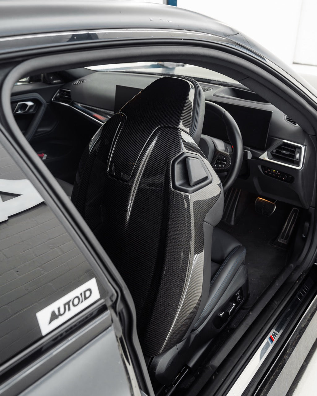 BMW 2 Series G42, M4 G82, M2 G87 Pre-Preg Carbon Fibre Full Seat Back Covers by FORM (2018+)