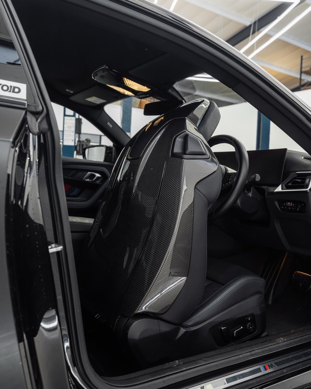 BMW 2 Series G42, M4 G82, M2 G87 Pre-Preg Carbon Fibre Full Seat Back Covers by FORM (2018+)