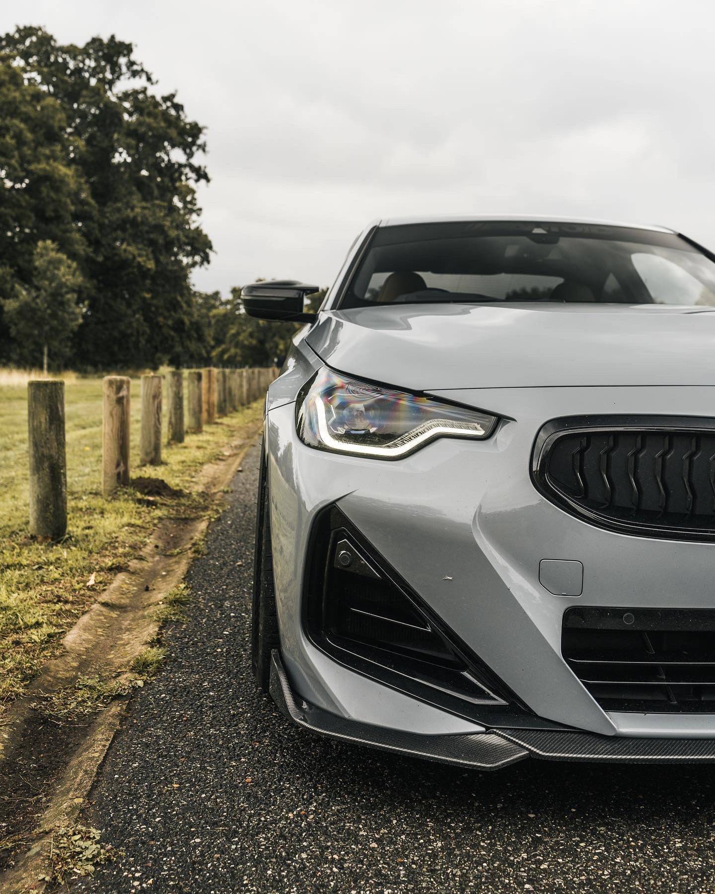 BMW 2 Series M Sport & M240i G42 FO-1 Carbon Fibre Front Splitter by FORM (2021+) FORM Industries
