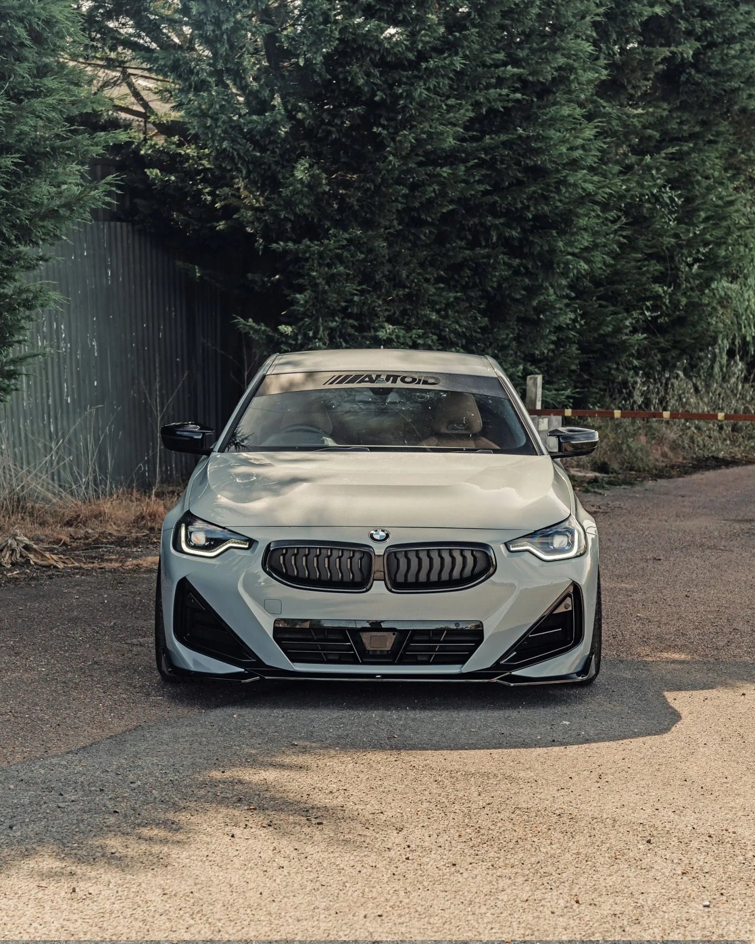 BMW 2 Series M Sport & M240i G42 Gloss Black Kit Front Splitter & Side Skirt Pack by FORM (2021+) FORM Industries