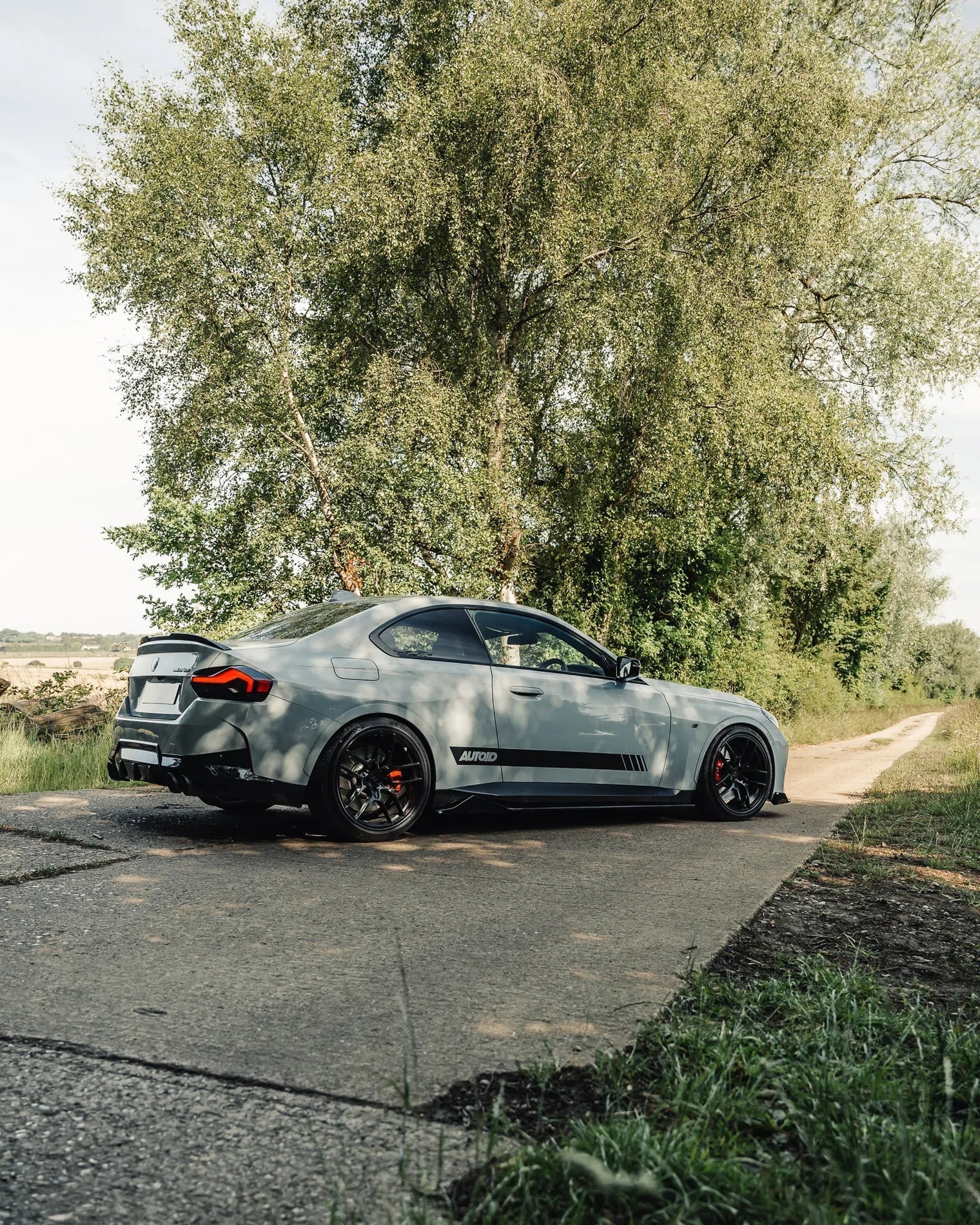 BMW 2 Series M Sport & M240i G42 Gloss Black Kit Front Splitter & Side Skirt Pack by FORM (2021+) FORM Industries