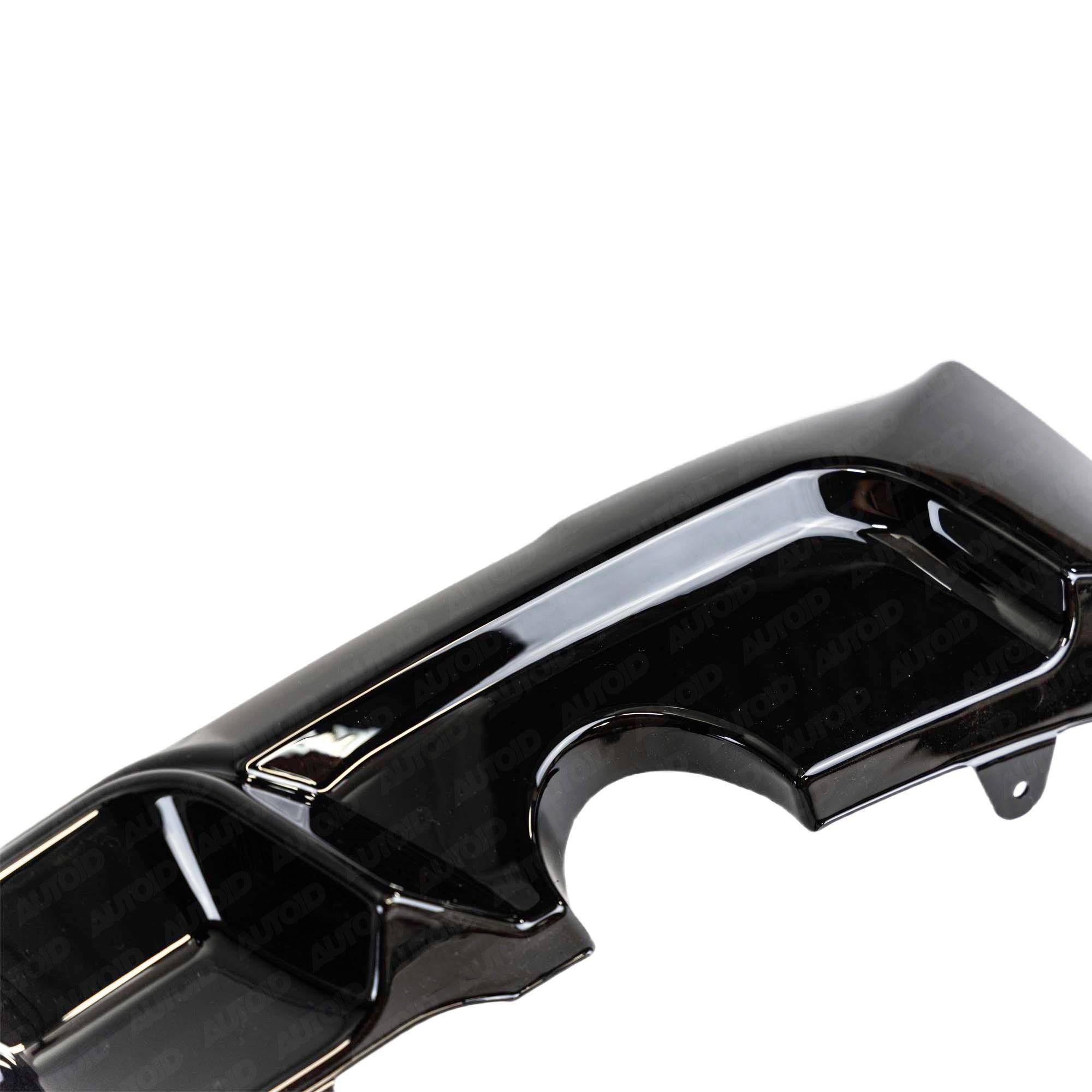 BMW 2 Series M235i & M240i F22 F23 EVO-1 Gloss Black Rear Diffuser by ZAERO (2014-2019)