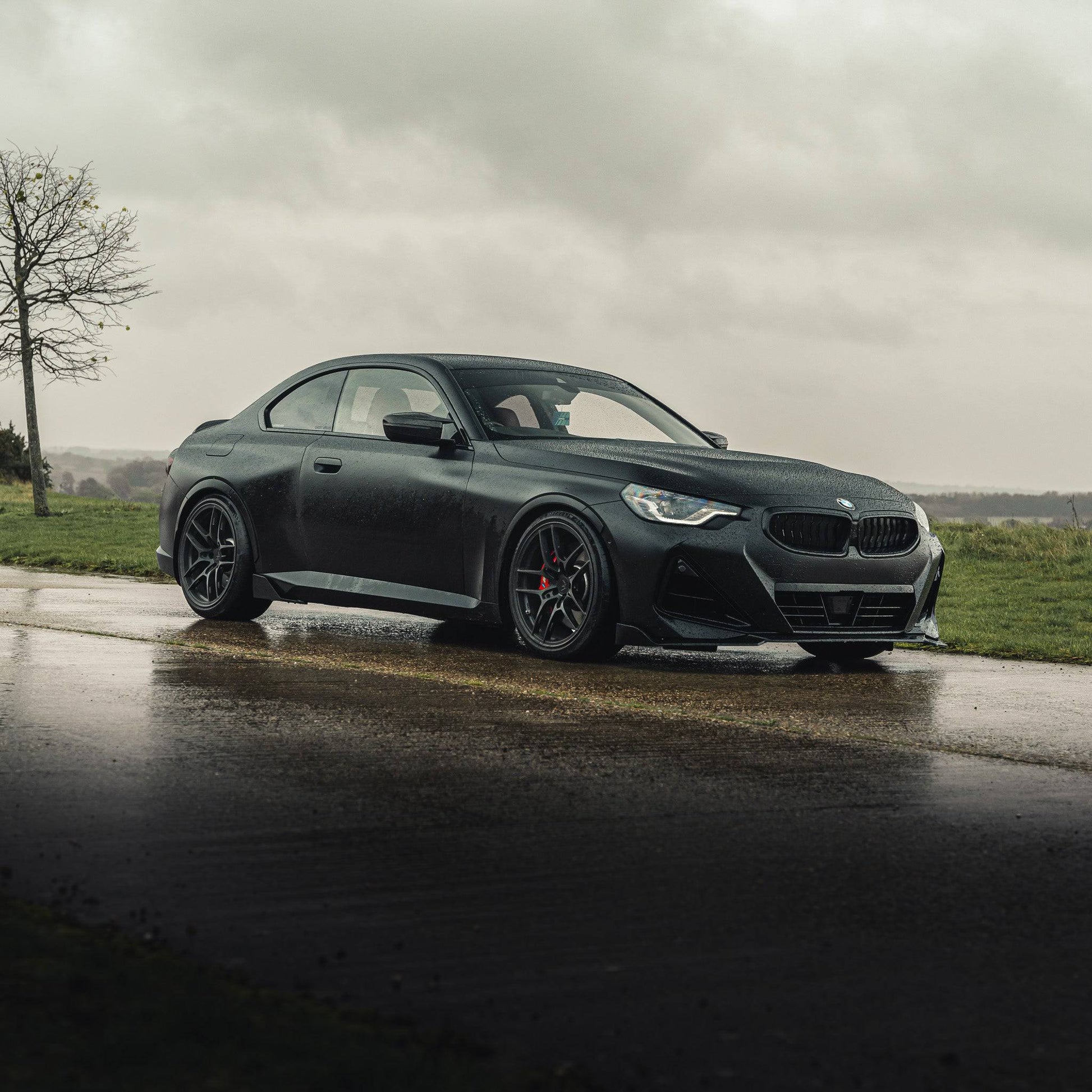 BMW 2 Series & M240i G42 Gloss Black Side Blades Winglets by FORM (2021+) FORM Industries