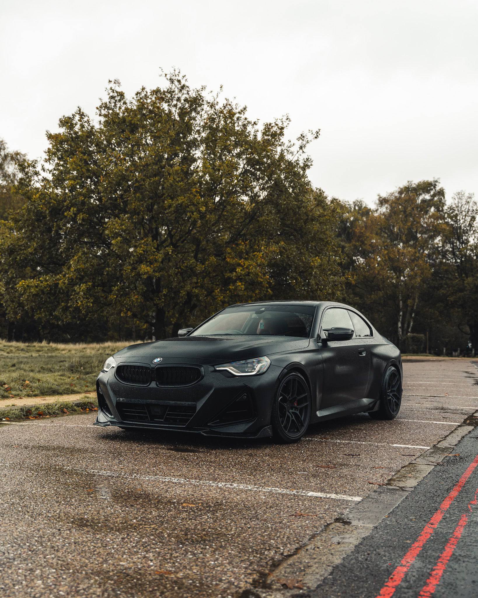 BMW 2 Series & M240i G42 Gloss Black Side Blades Winglets by FORM (2021+) FORM Industries
