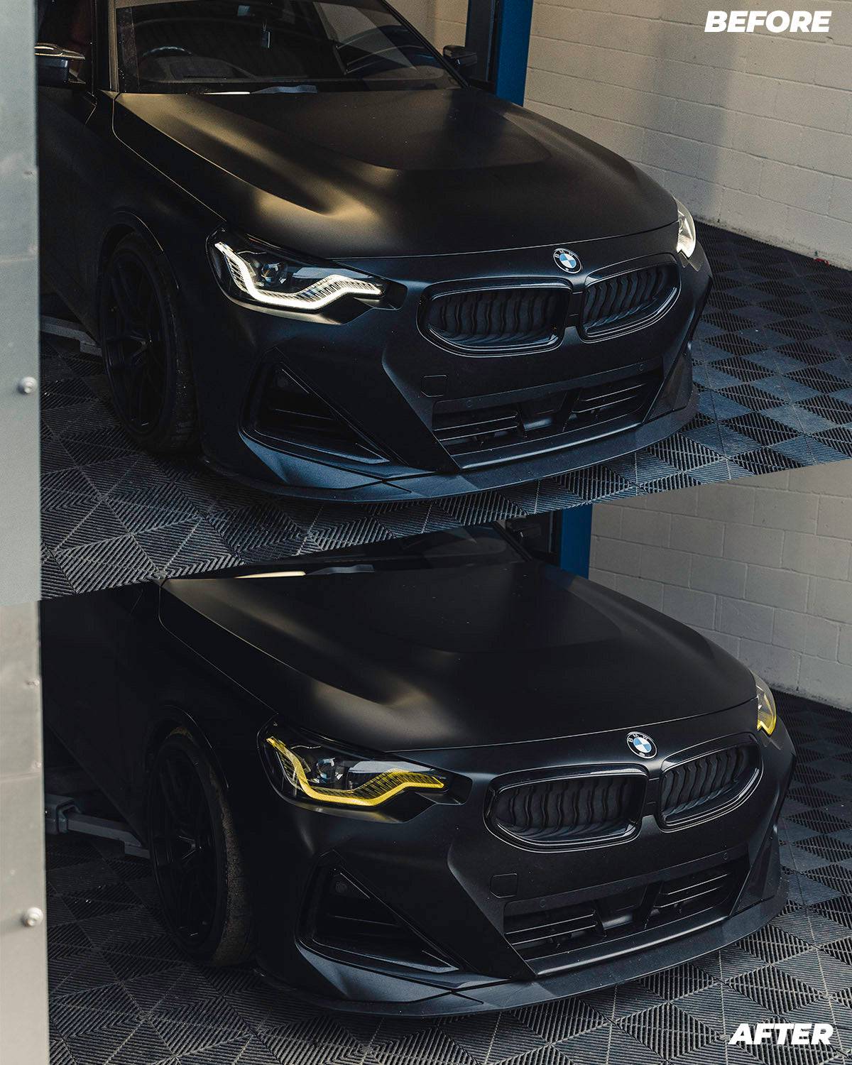 BMW 2 Series, M240i G42 & M2 G87 CSL Yellow DRL Module Set by FORM (2021+) FORM Industries