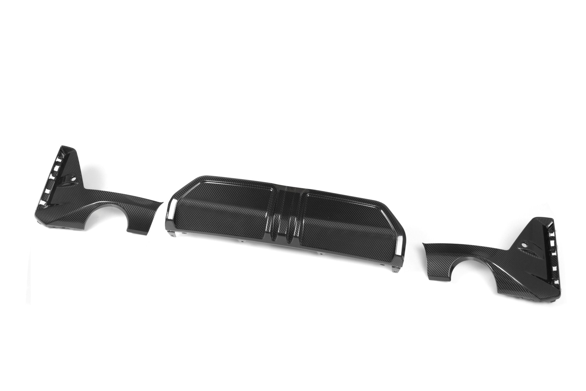 BMW 3 Series G20 G21 LCI Carbon Fibre Rear Diffuser Set by FORM (2023+) FORM Industries
