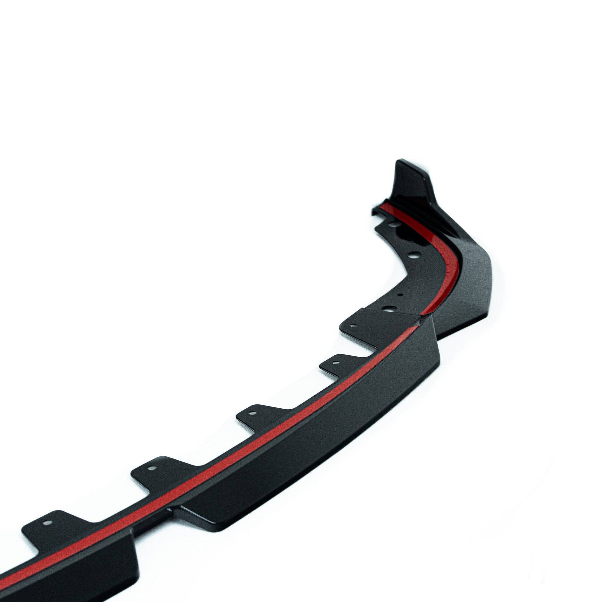 BMW 3 Series M Sport G20 G21 LCI Gloss Black Front Splitter by FORM (2022+) FORM Industries