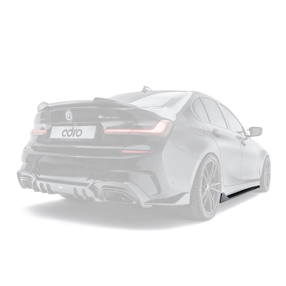 BMW 3 Series M340i G20 Carbon Fibre Side Skirt by Adro (2018+)