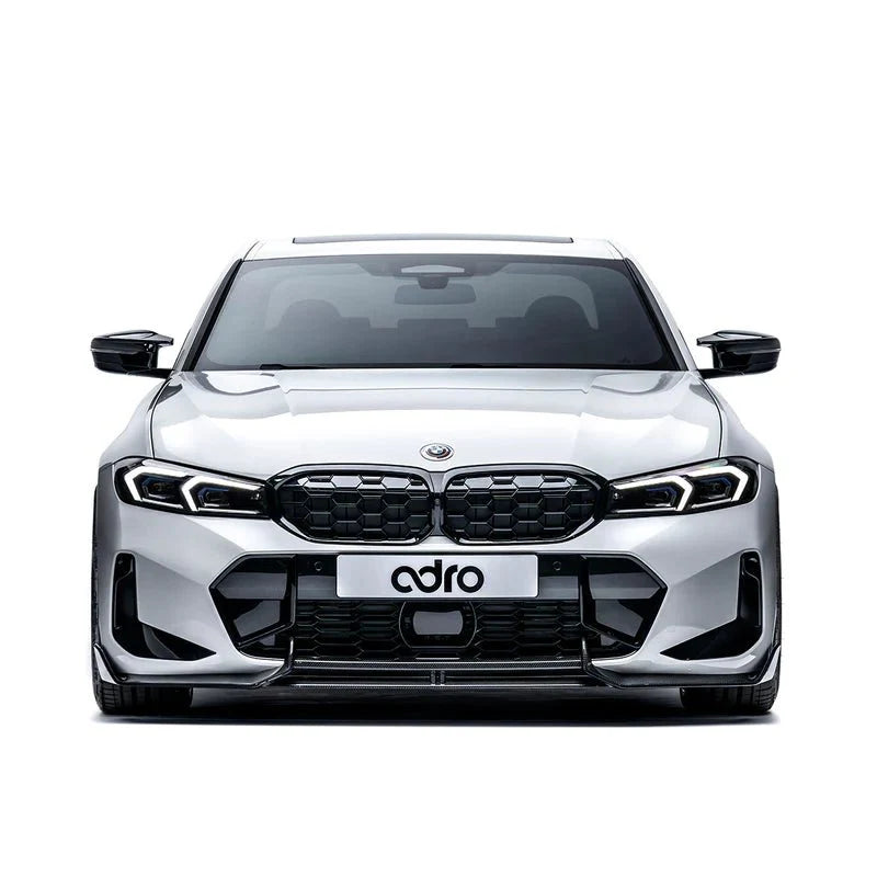 BMW 3 Series M340i G20 G21 LCI Carbon Fibre Front Splitter by Adro (2022+)