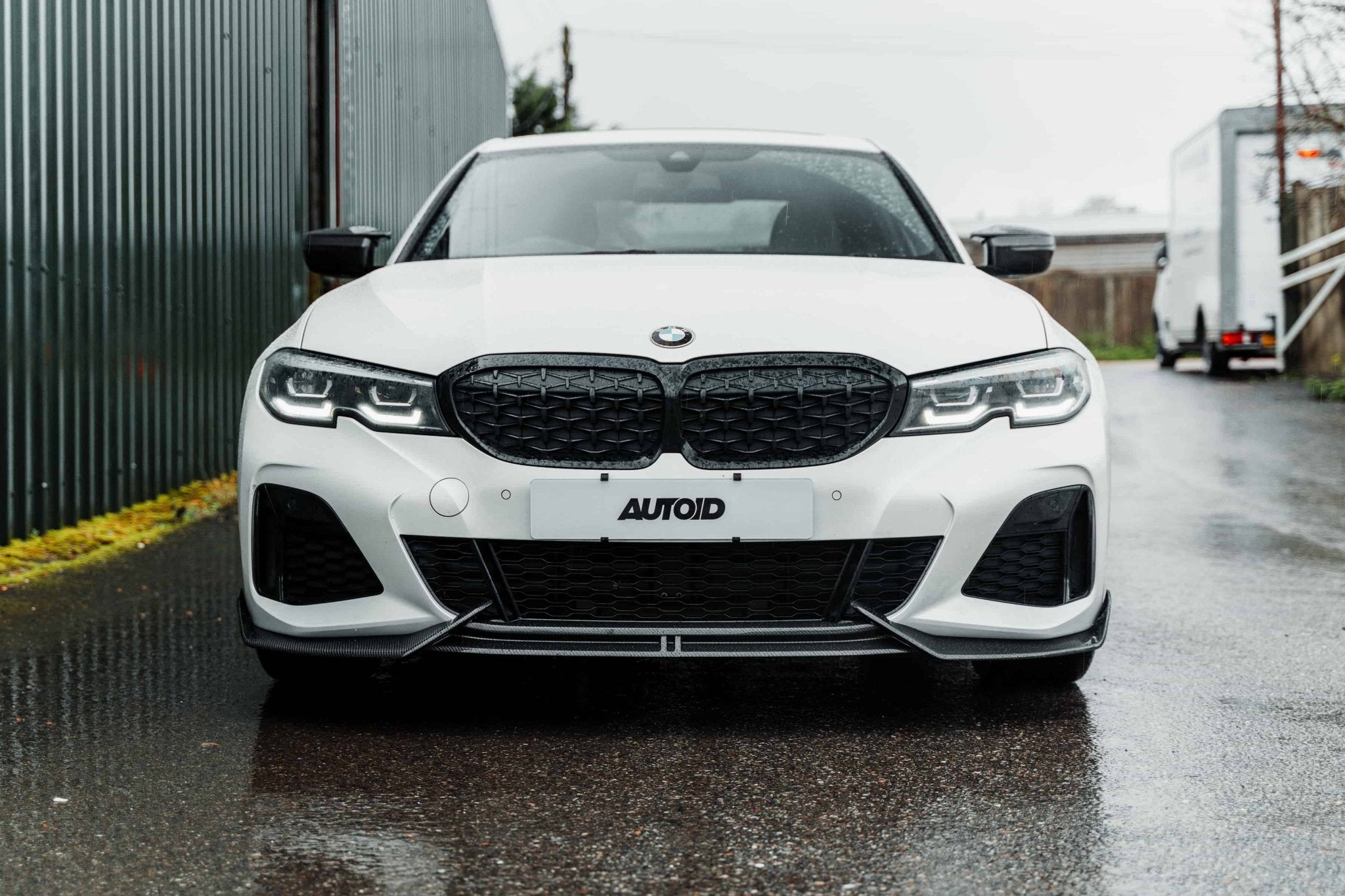 BMW 3 Series M340i G20 G21 (Pre-LCI) Carbon Fibre Front Splitter by Adro (2018-2022)