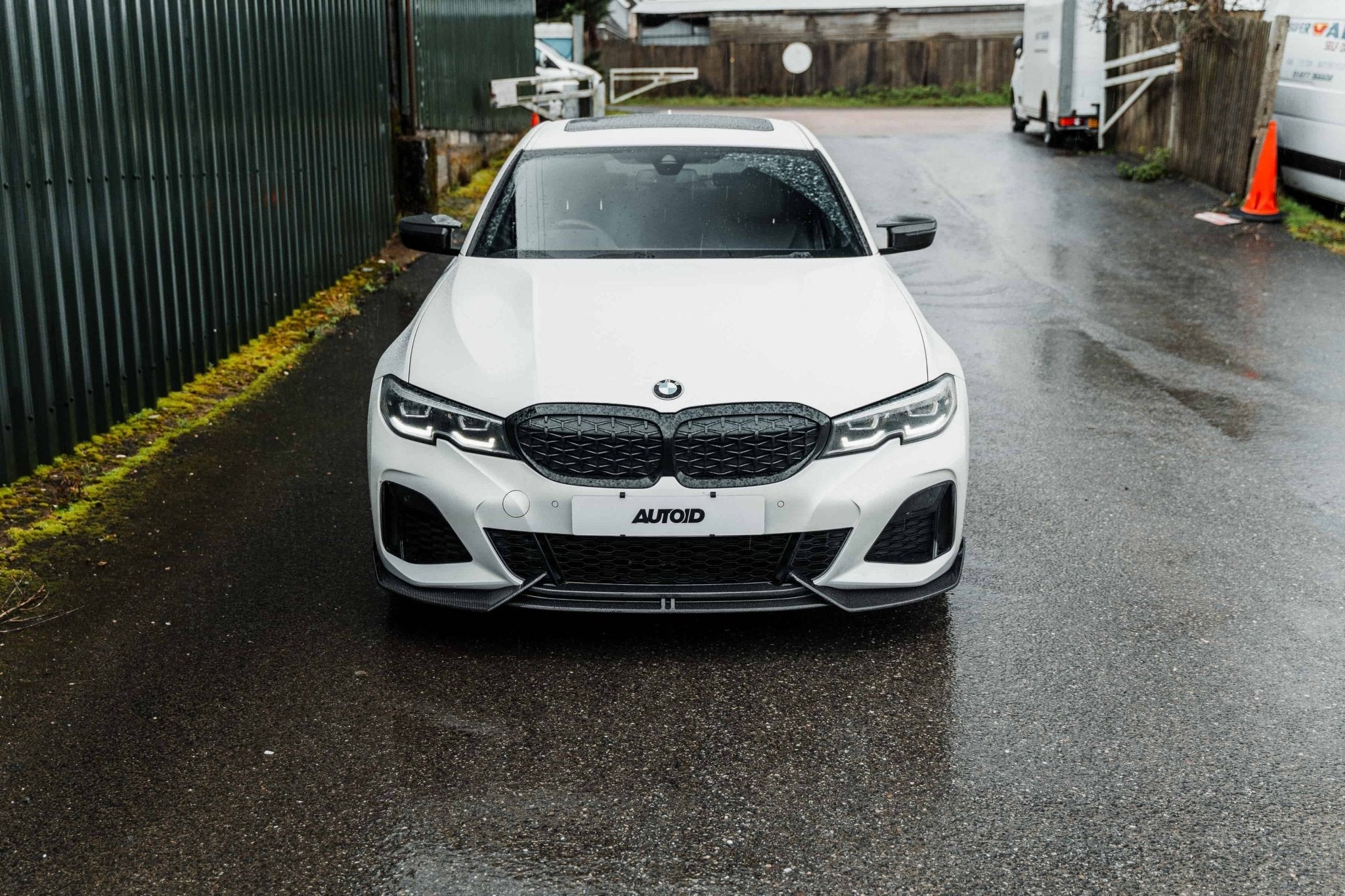 BMW 3 Series M340i G20 G21 (Pre-LCI) Carbon Fibre Front Splitter by Adro (2018-2022)