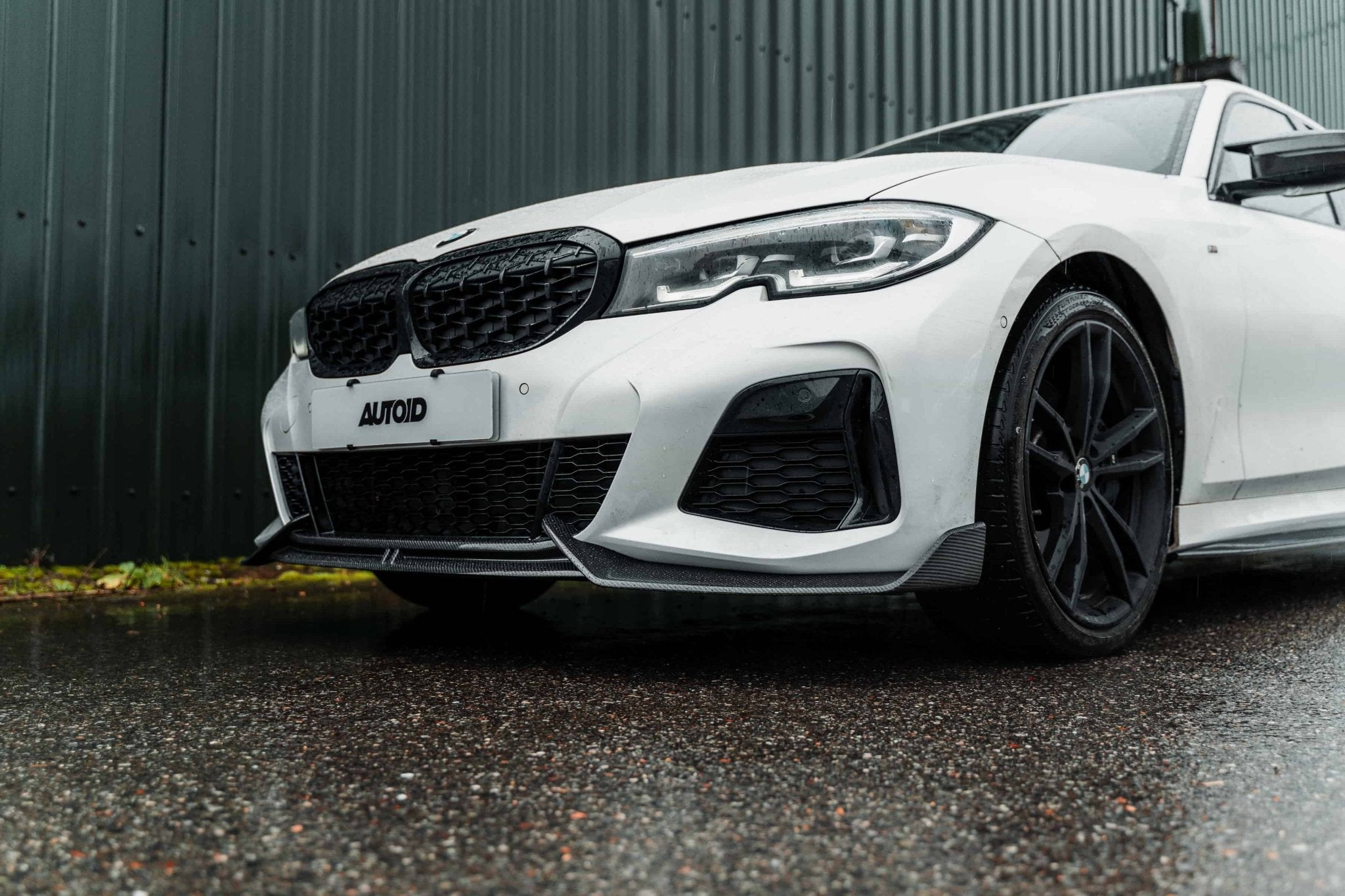 BMW 3 Series M340i G20 G21 (Pre-LCI) Carbon Fibre Front Splitter by Adro (2018-2022)